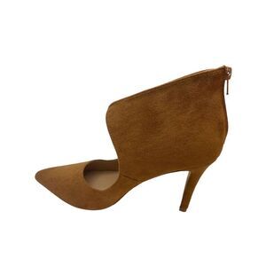 Journee Collection Womens Junniper Back Heel Zip High Stiletto Pointed Toe Pumps